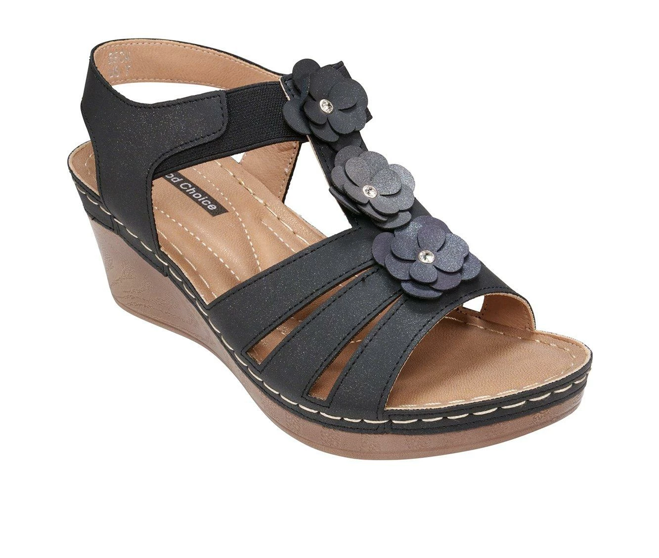 Brand new π₯° Women's GC π Shoes Beck Wedge π©΄ Sandals Black π― - Image 3