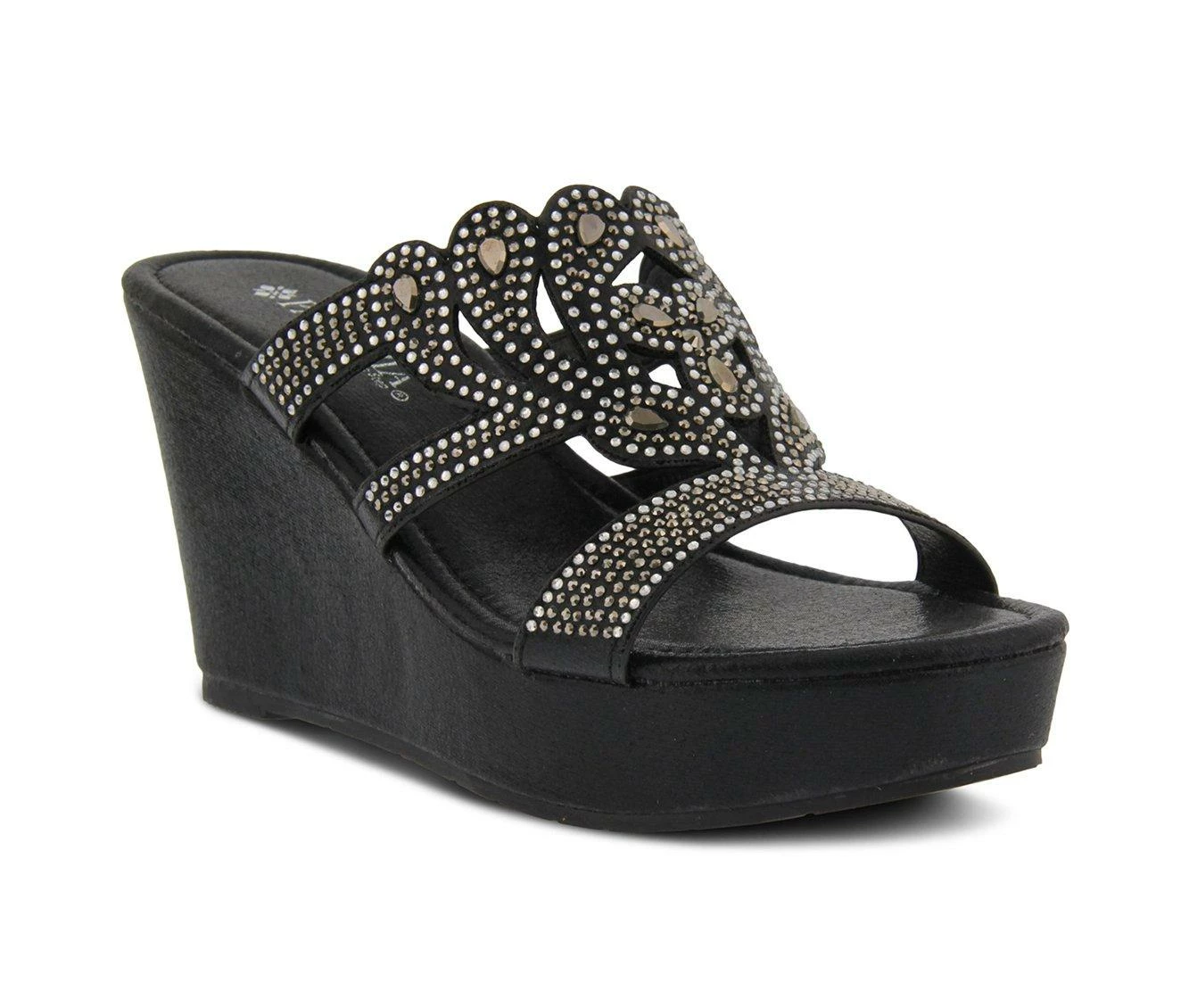 Cheap π Women's Patrizia Randili Wedge π©΄ Sandals Black π - Image 3