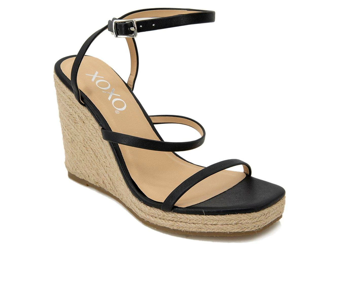 Promo β Women's XOXO Uliana Espadrille Wedge π©΄ Sandals Black π₯ - Image 3