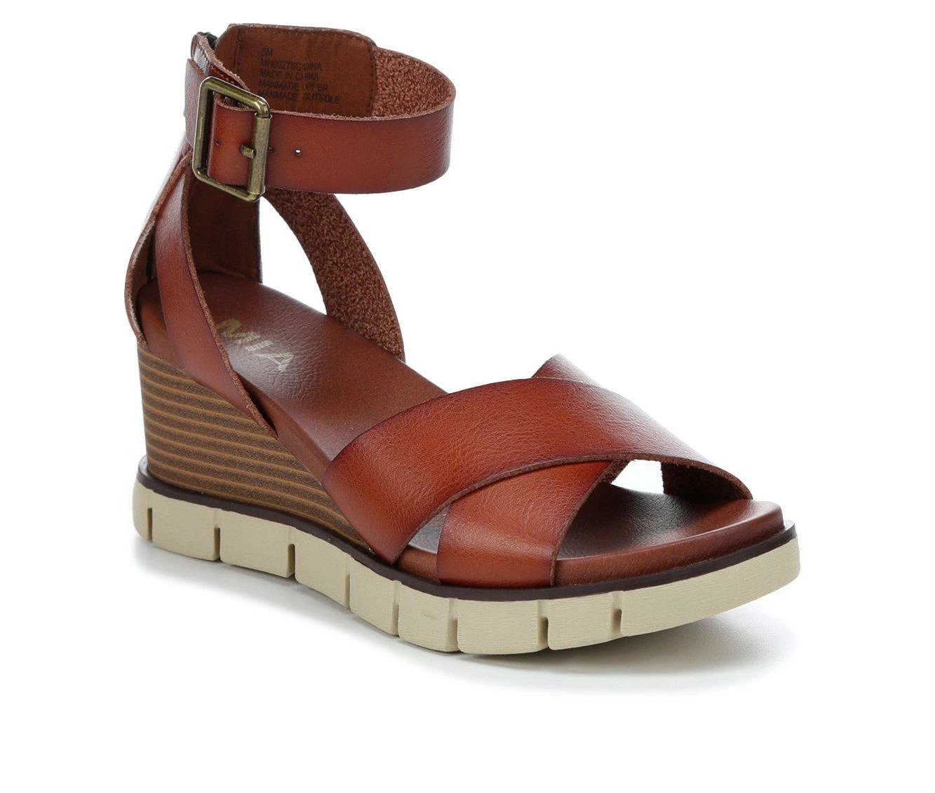 Discount β¨ Women's MIA Dina Wedges Cognac π₯ - Image 3
