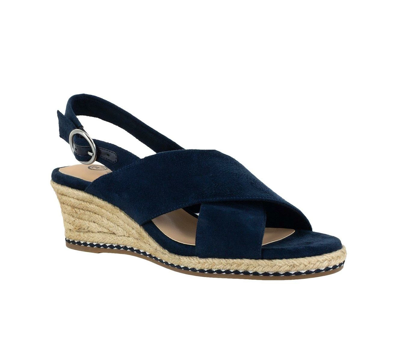 Discount π₯° Women's Bella Vita Nadette II Wedges Navy Suede β€οΈ - Image 3
