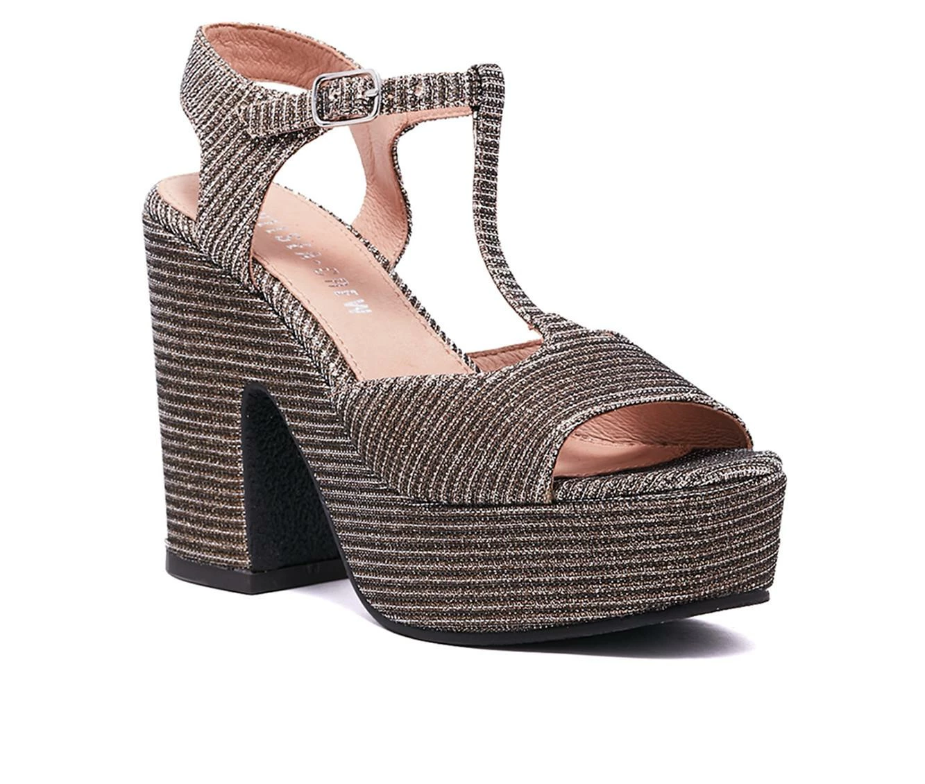 Cheap π₯ Women's Chelsea Crew Quest Platform π Dress π©΄ Sandals Gold β¨ - Image 3