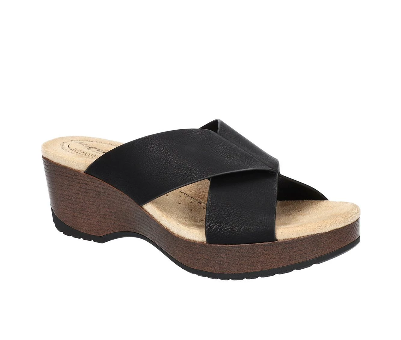 Top 10 π₯° Women's Easy Works By Easy Street Ragan Slip Resistant Wedge π©΄ Sandals Black π - Image 3