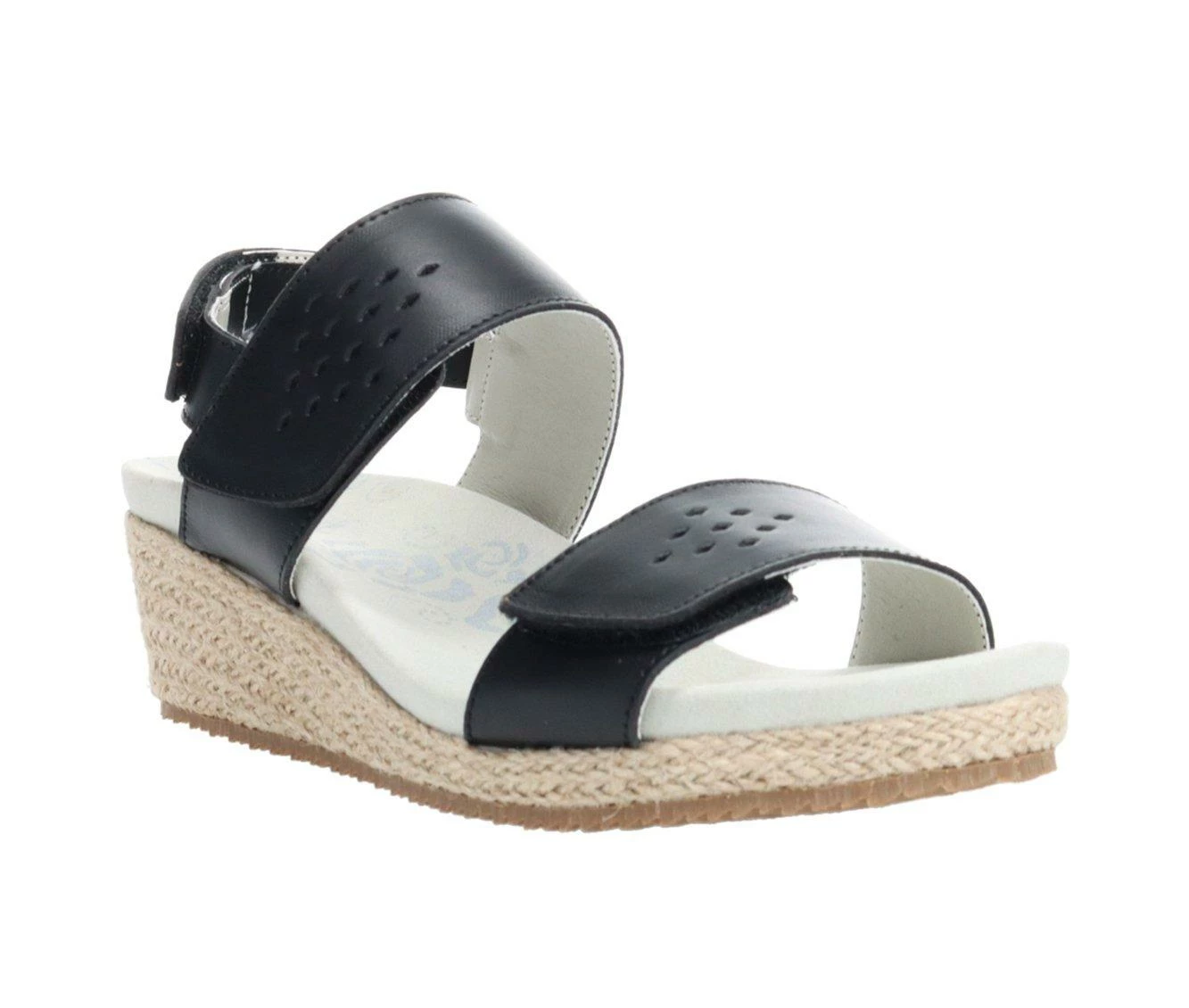 Best Sale π Women's Propet Madrid Wedge π©΄ Sandals Black 𧨠- Image 3