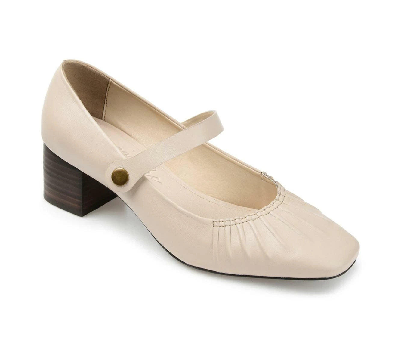 Hot Sale π₯ Women's Journee Signature Ellsy Mary Jane Pumps Beige π - Image 3