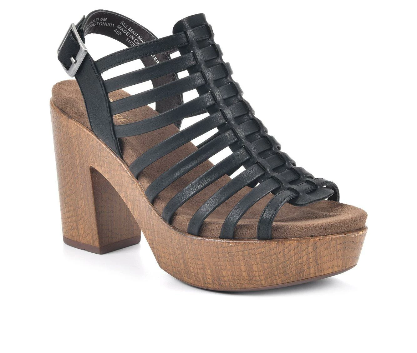 Best reviews of 🔔 Women's White Mountain Astonish Platform Heeled 🩴 Sandals Blk/Burn/Smooth 😉 - Image 3