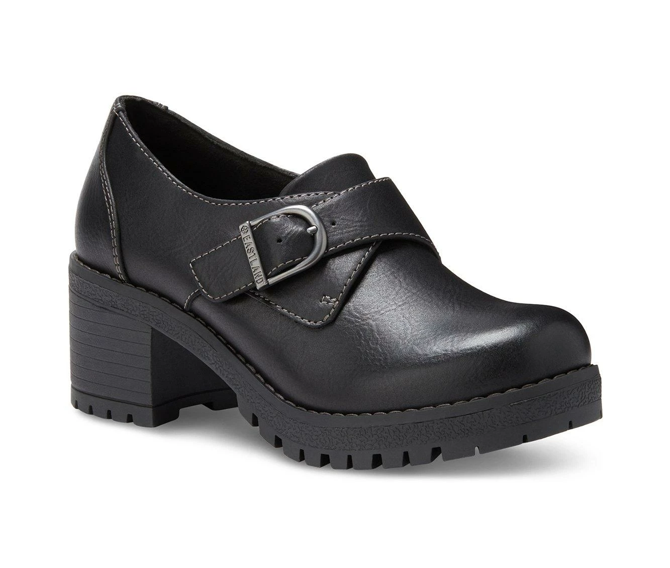 Cheap π₯° Women's Eastland Nadia Heeled Oxfords Black β¨ - Image 3