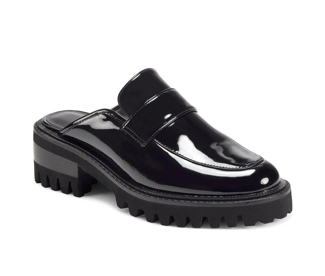 Brand new π― Women's Aerosoles Reba Loafer Mule Black Patent π - Image 3