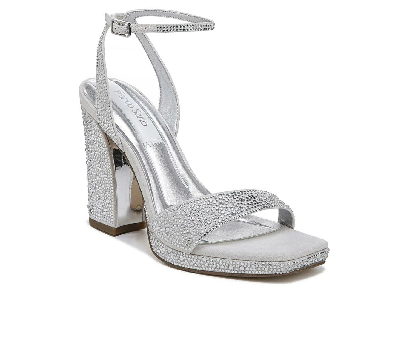 Buy π Women's Franco Sarto Daffy 2 π Dress π©΄ Sandals Platinum β¨ - Image 3