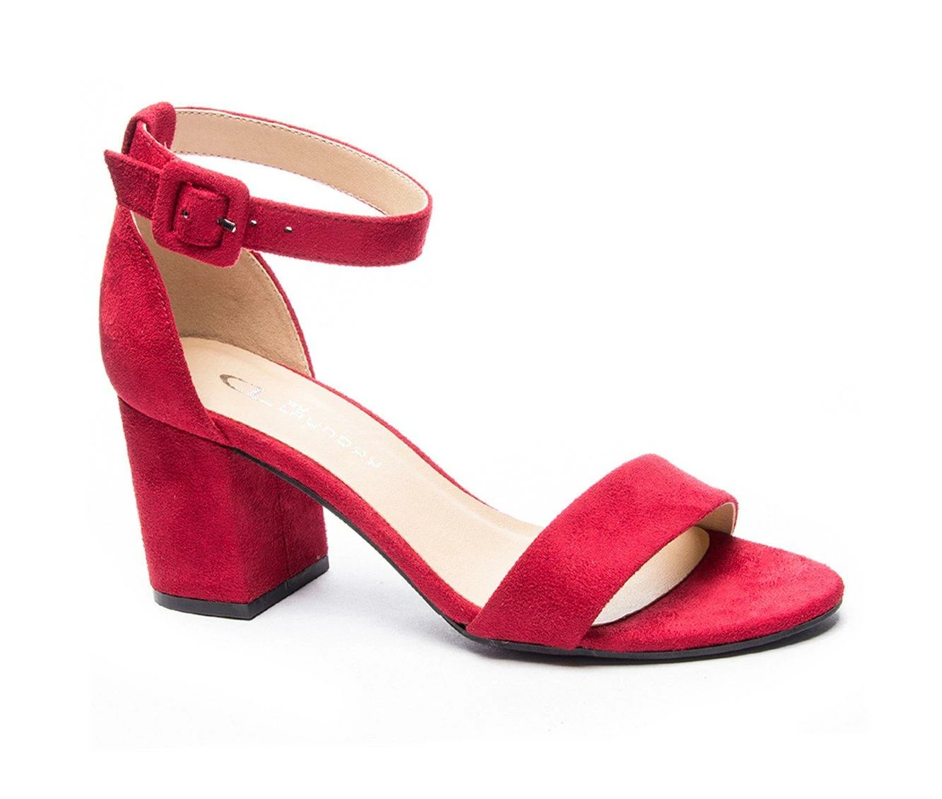 Outlet ๐คฉ Women's CL By Laundry Jody ๐ Dress ๐ฉด Sandals Ruby Red ๐ - Image 3
