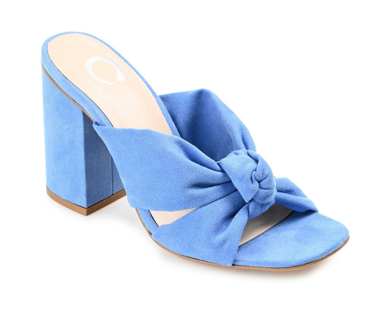 New β€οΈ Women's Journee Collection Tabithea Block Heel π Dress π©΄ Sandals Blue π - Image 3