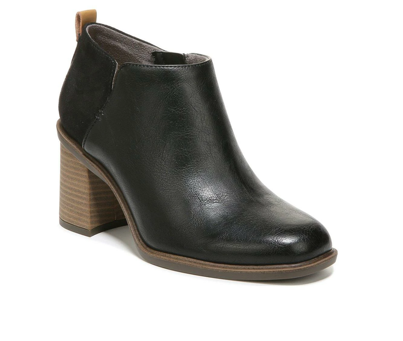 Best Sale π Women's Dr. Scholls Roxanne Heeled Booties Black β¨ - Image 3
