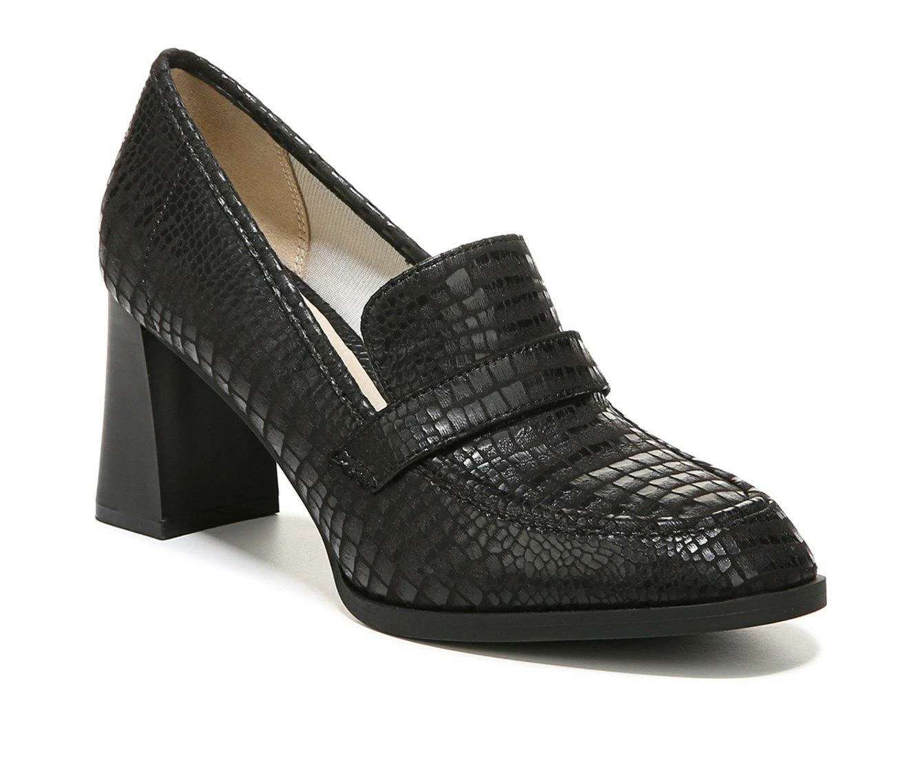 Wholesale ๐ฏ Women's LifeStride Farrah Penny Loafers Blk Croco Fab ๐ฅ - Image 3