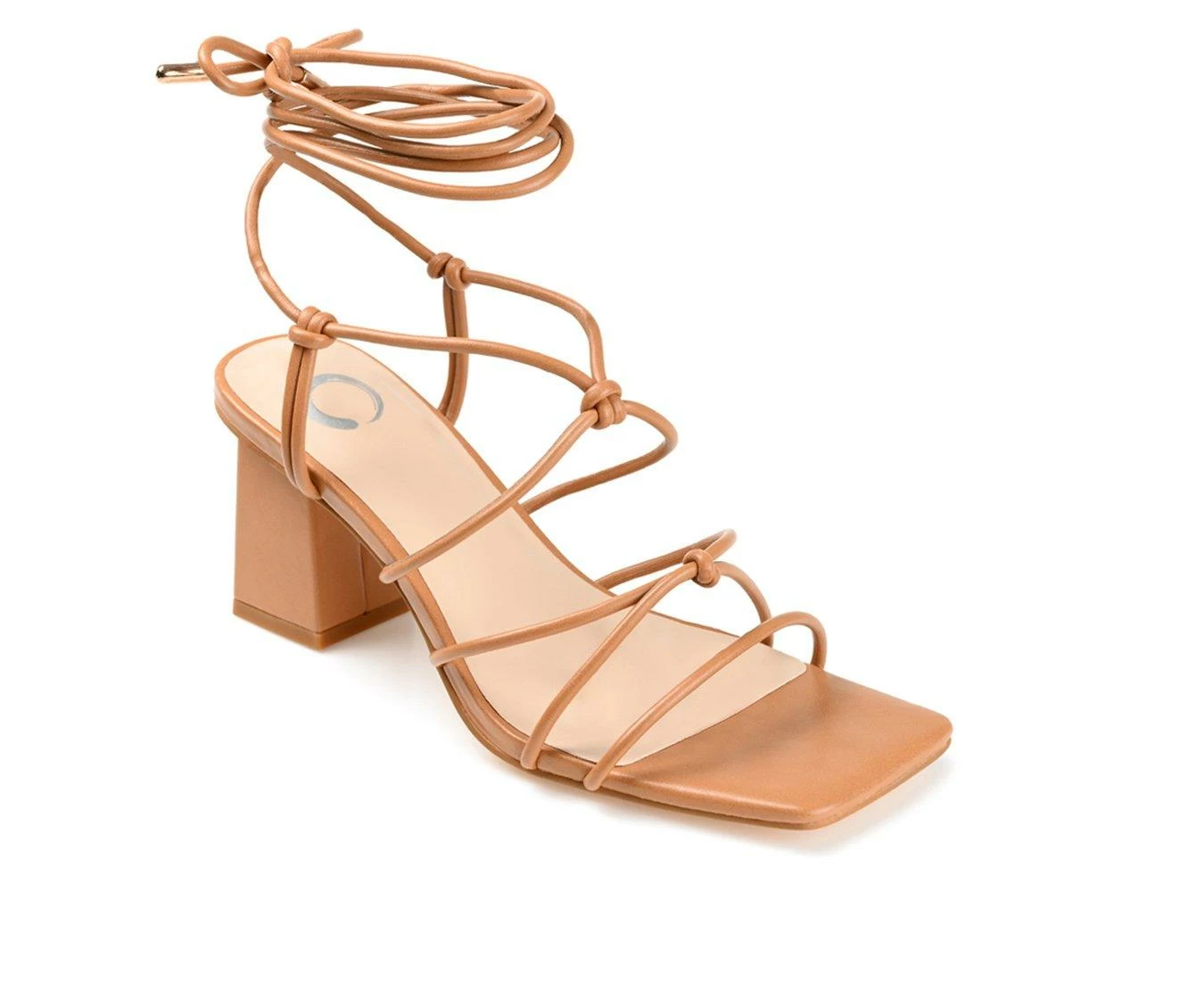 Buy β Women's Journee Collection Harpr Block Heel π Dress π©΄ Sandals Tan π - Image 3