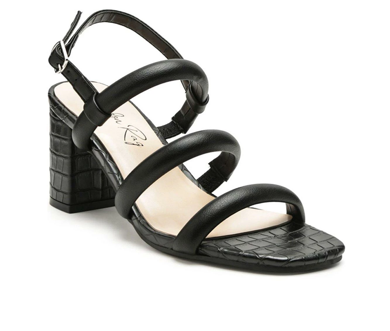 Discount π Women's London Rag Slater π Dress π©΄ Sandals Black β¨ - Image 3