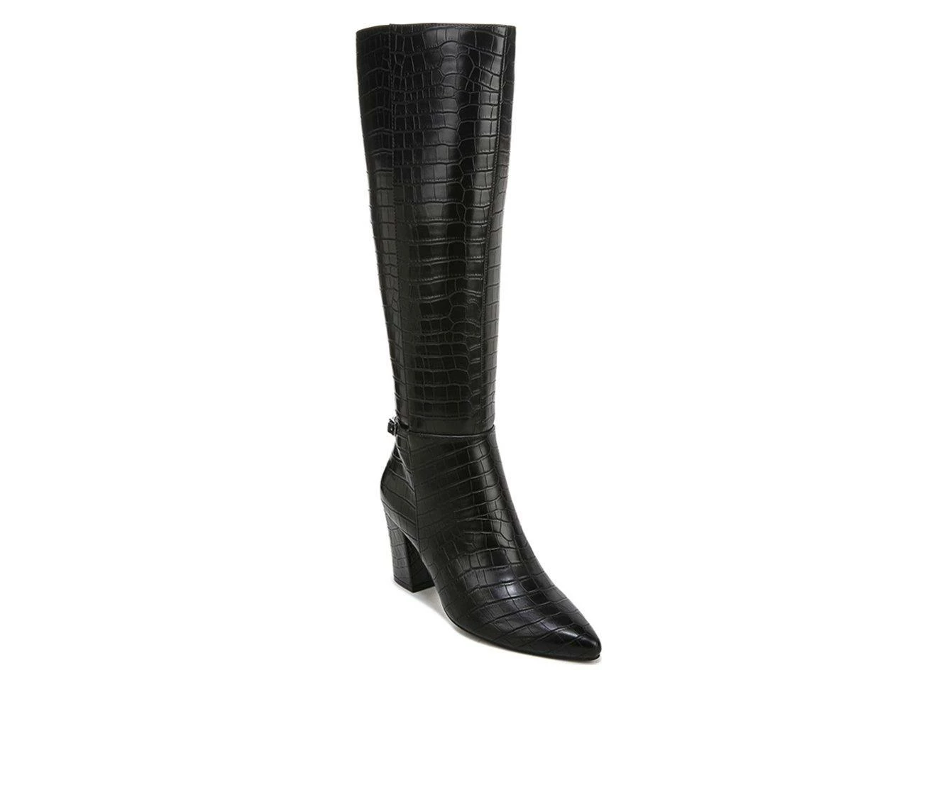Brand new ✔️ Women's LifeStride Stratford Knee High 🥾 Boots Black Croco 🤩 - Image 3