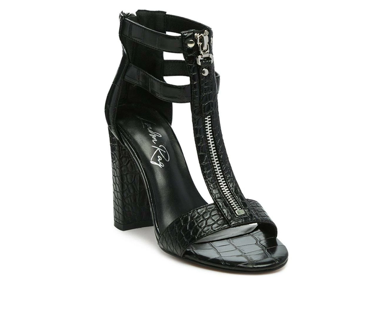 Best Sale π€© Women's London Rag Felicity π Dress π©΄ Sandals Black π₯ - Image 3