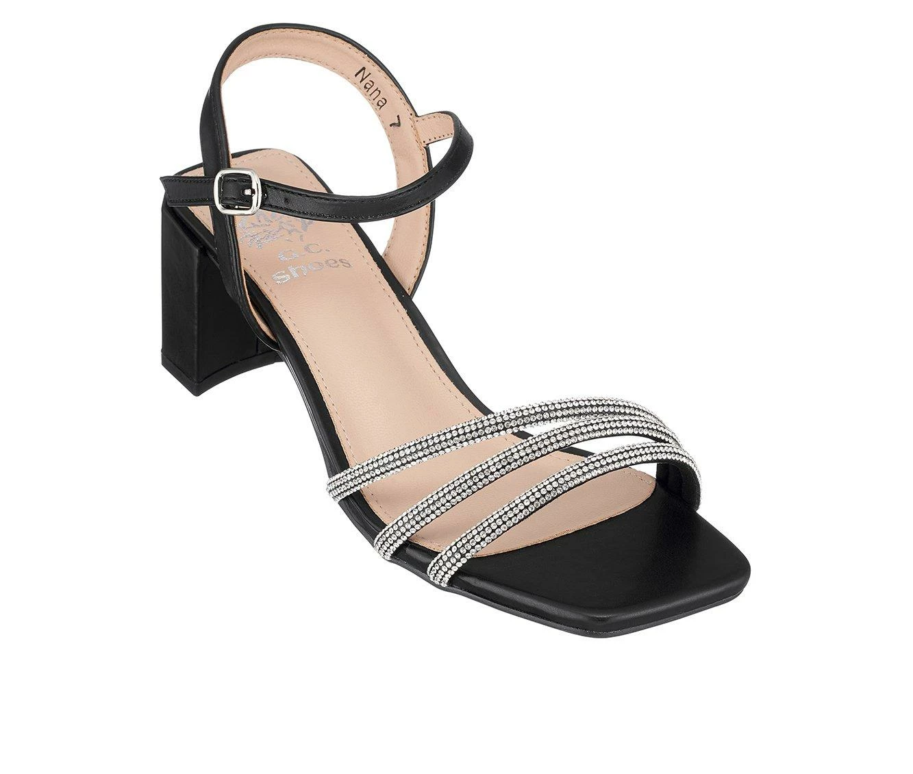 Outlet π₯° Women's GC π Shoes Nana π Dress π©΄ Sandals Black π₯° - Image 3