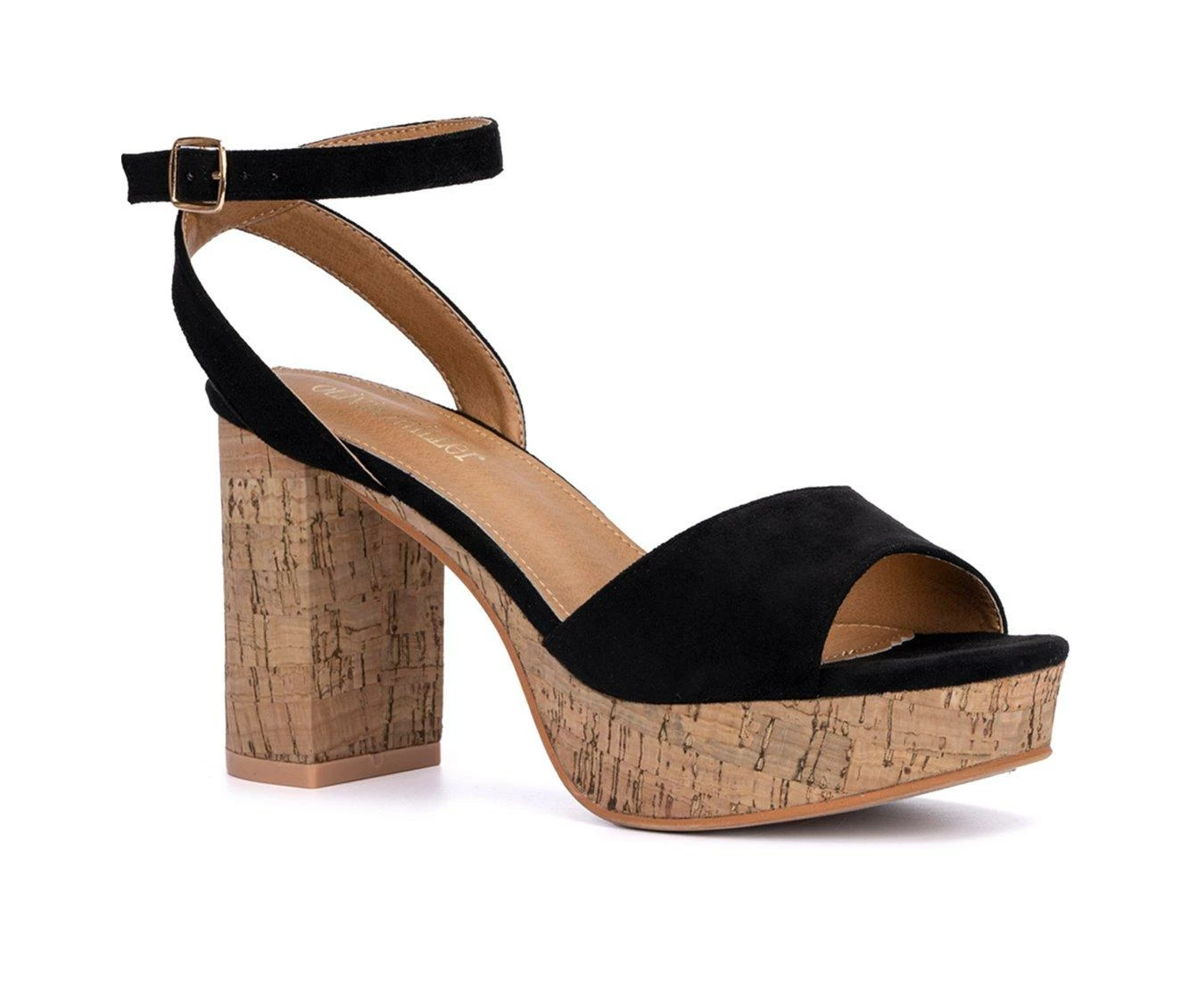Best Pirce π₯° Women's Olivia Miller Victoria Heel π Dress π©΄ Sandals Black π - Image 3