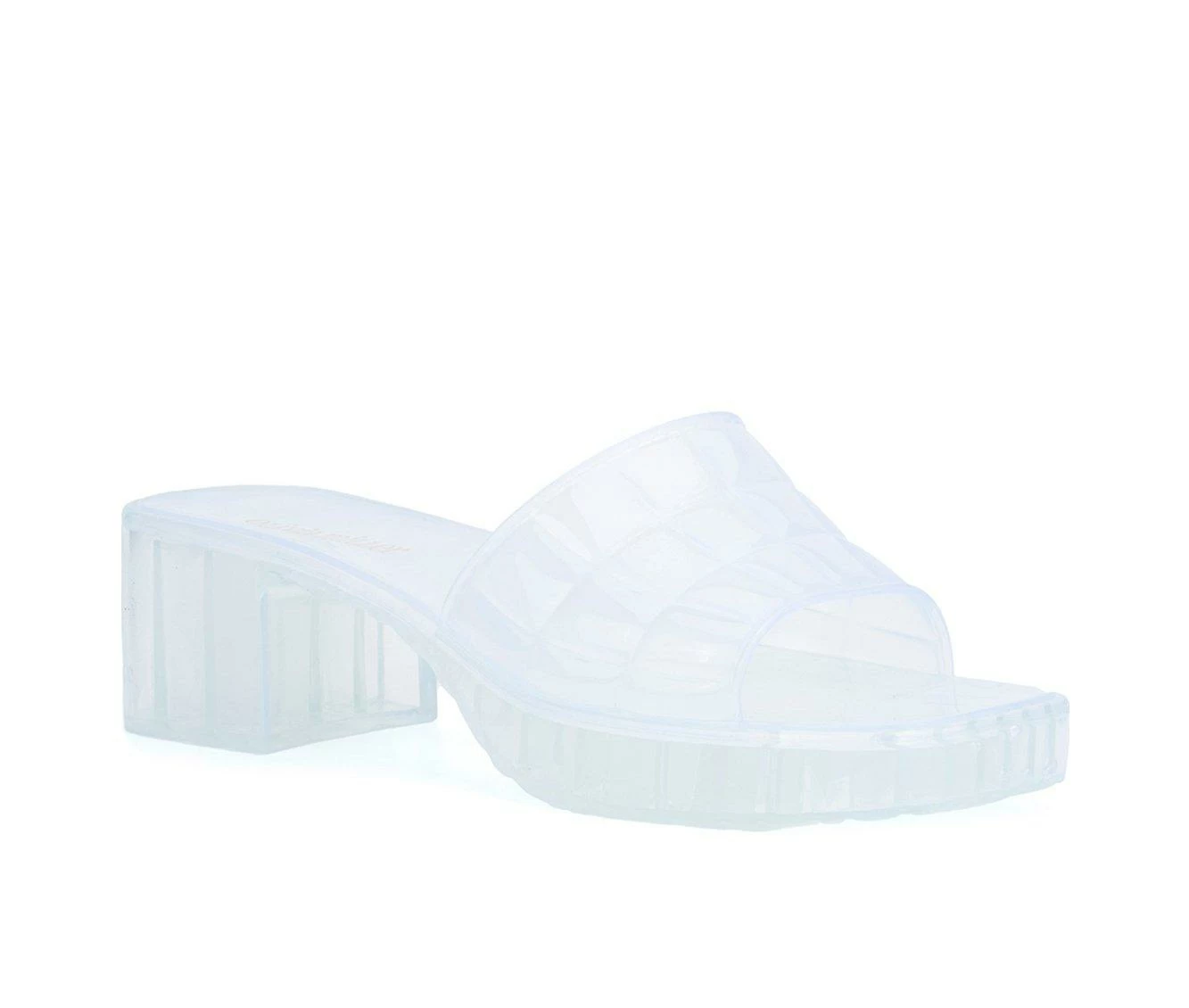 Best Sale π Women's Olivia Miller Ava π Dress π©΄ Sandals Clear π₯° - Image 3