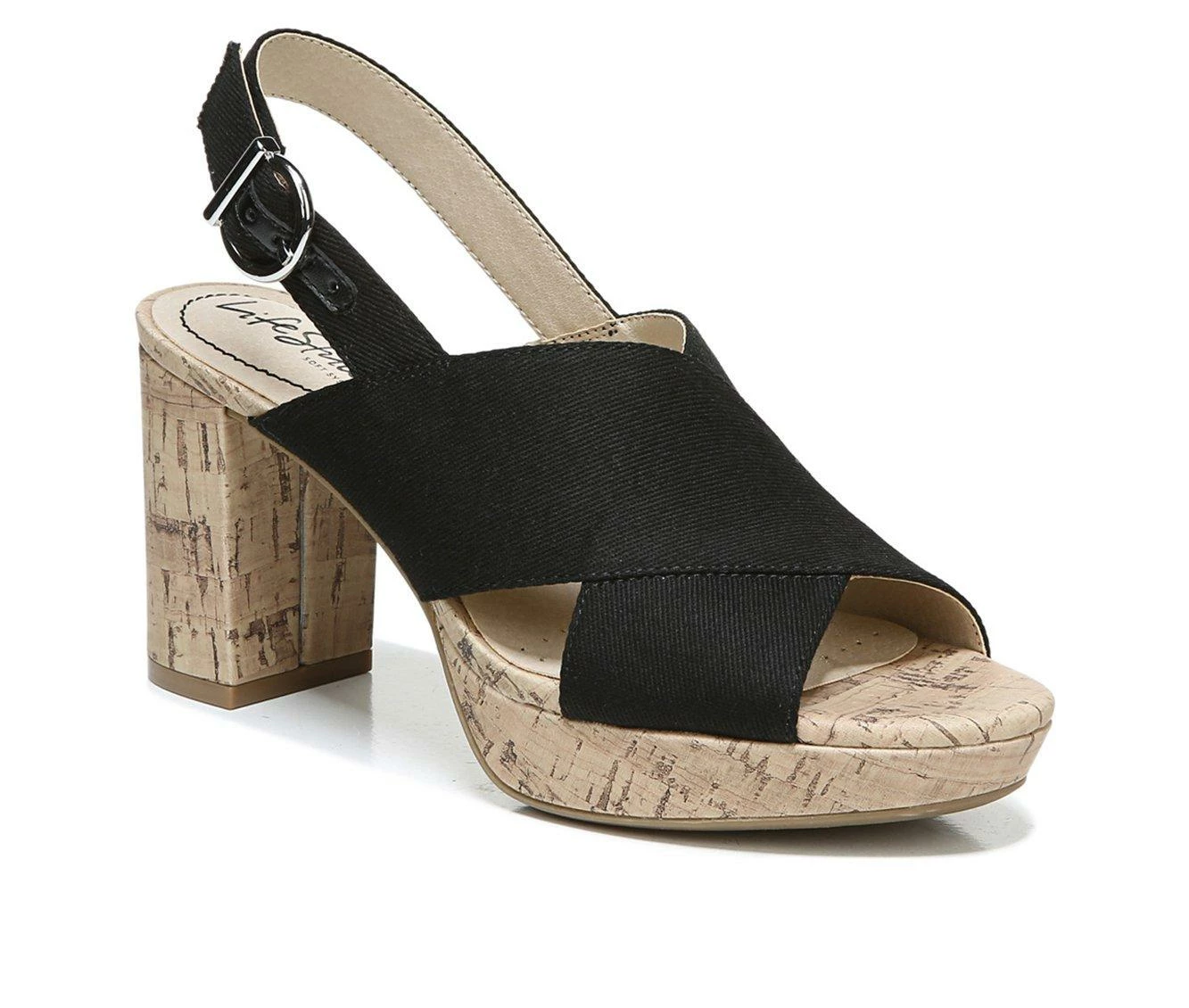 Buy ๐ Women's LifeStride Lara ๐ Dress ๐ฉด Sandals Black ๐ - Image 3