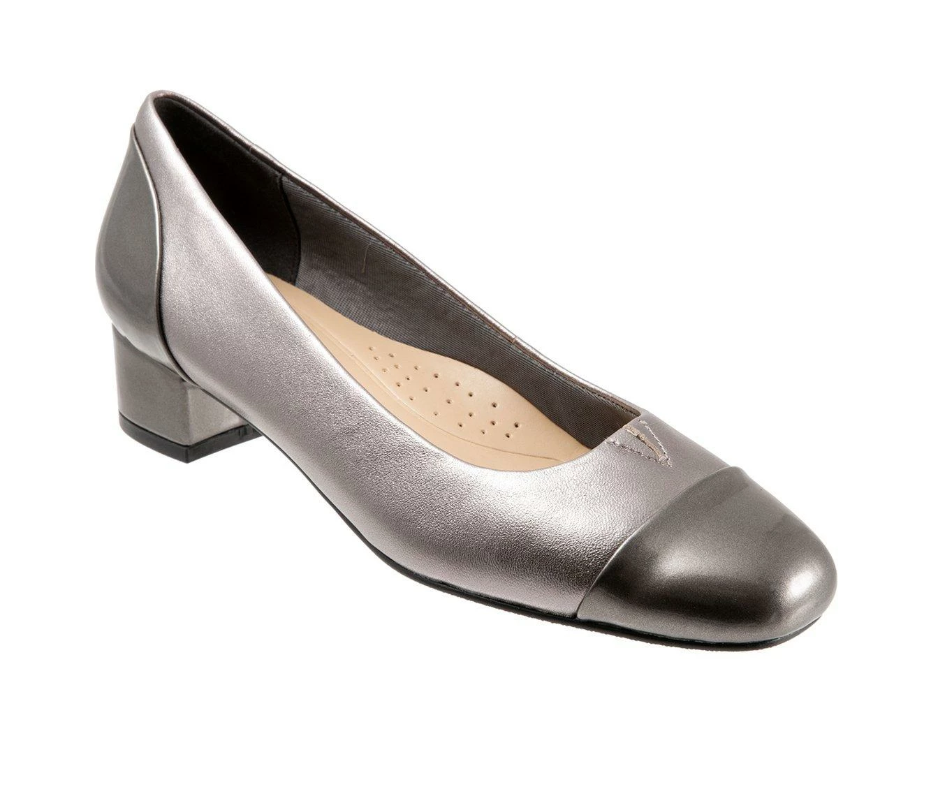 Brand new ๐ Women's Trotters Daisy Pumps Pewter ๐ - Image 3