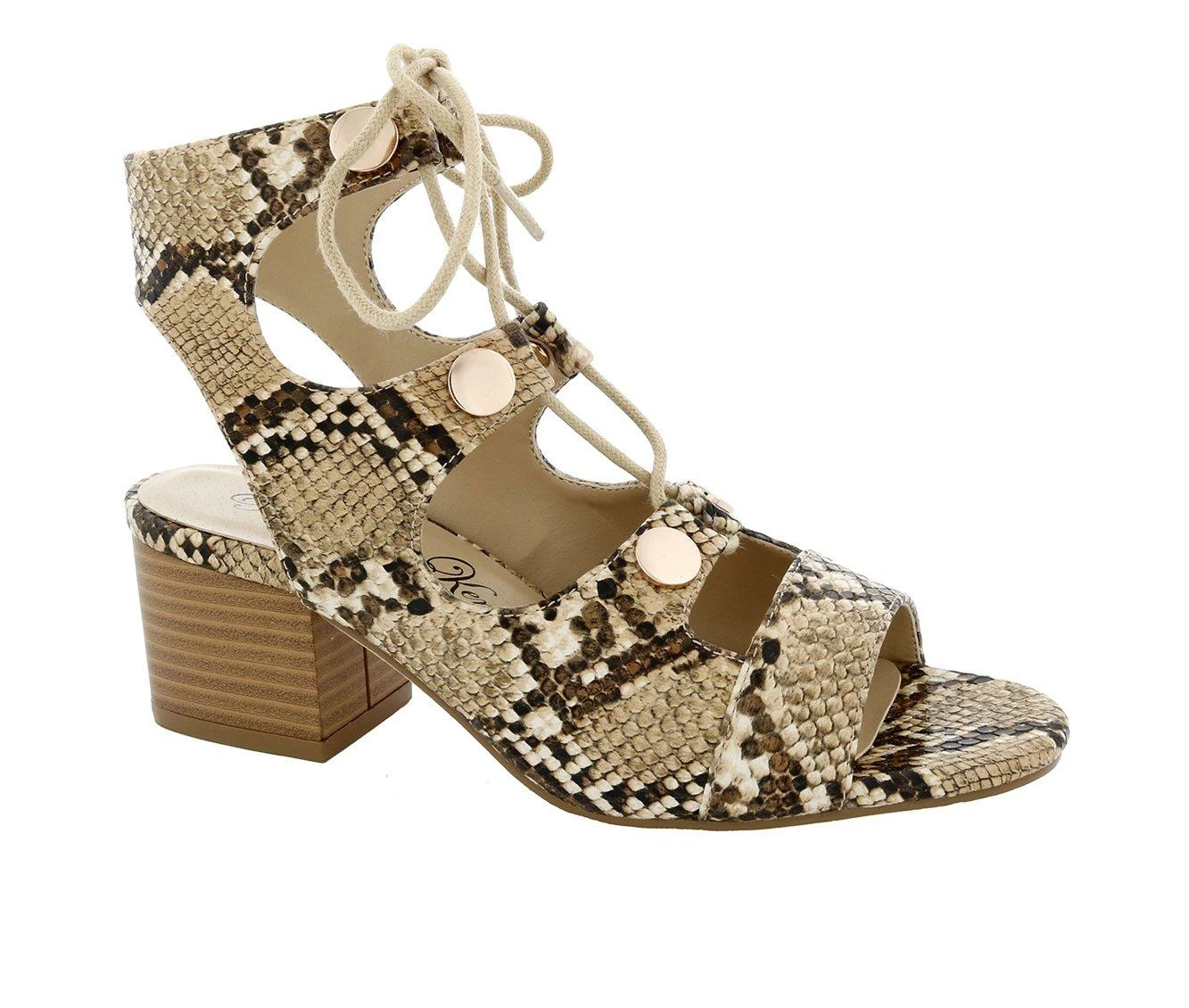 Best deal βοΈ Women's Penny Loves Kenny Serge π Dress π©΄ Sandals Natural Snake π - Image 3