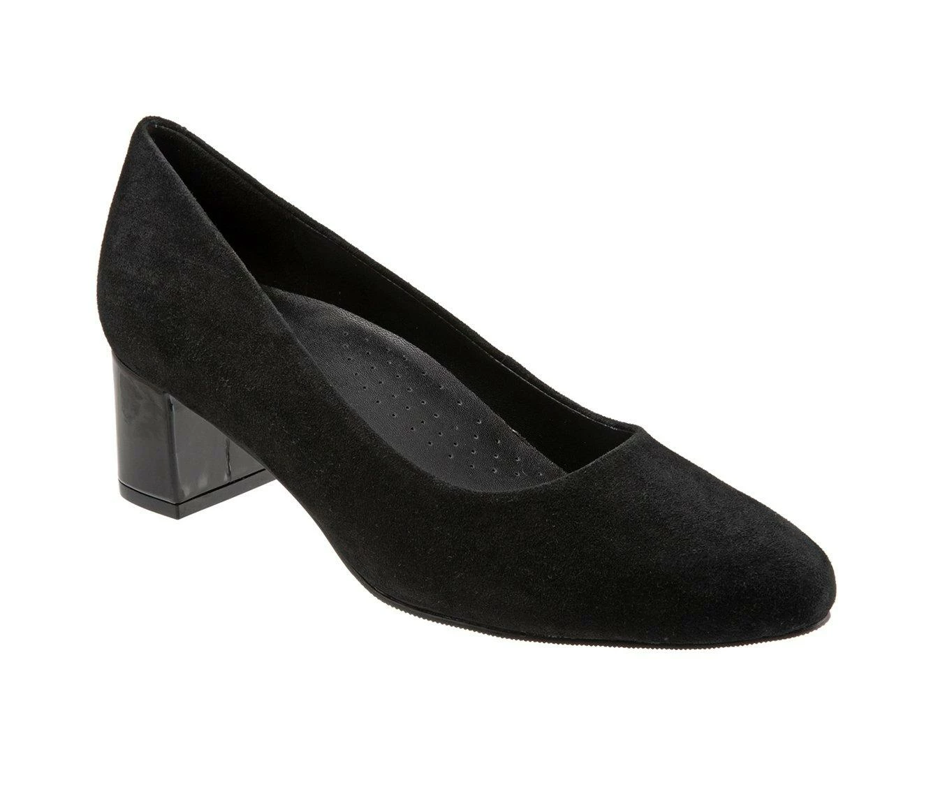 Best Sale ๐ Women's Trotters Kari Pumps Black Suede ๐ฏ - Image 3