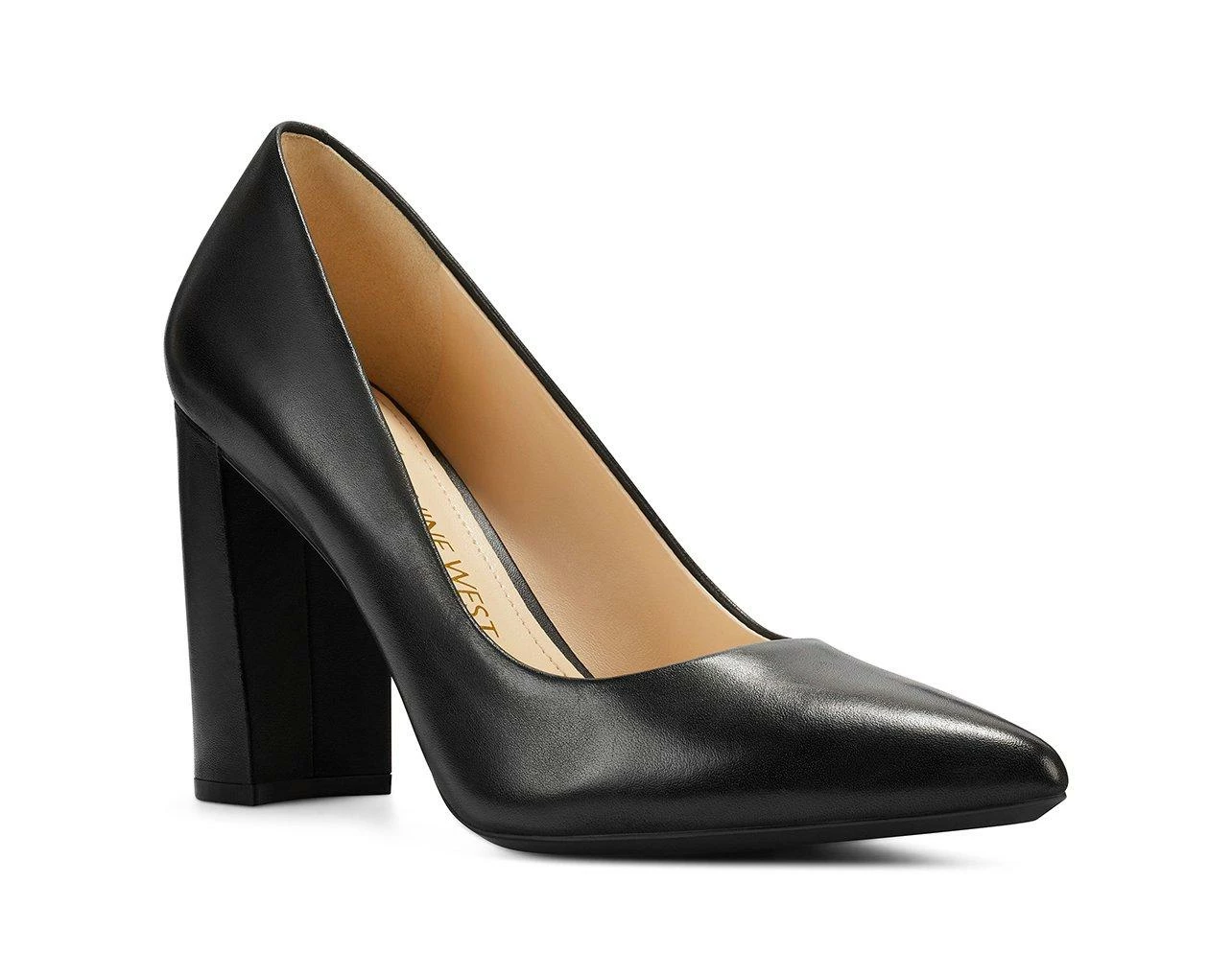 Best Pirce π Women's Nine West Astoria 9x9 Pumps Black Leather π₯° - Image 3