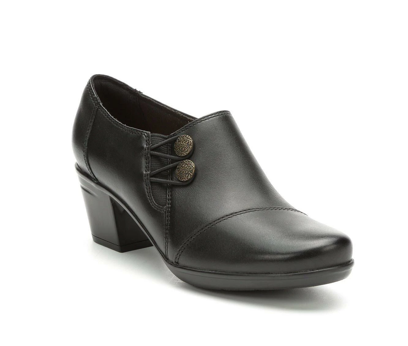 Cheap ๐ Women's Clarks Emslie Warren Booties Black ๐งจ - Image 3