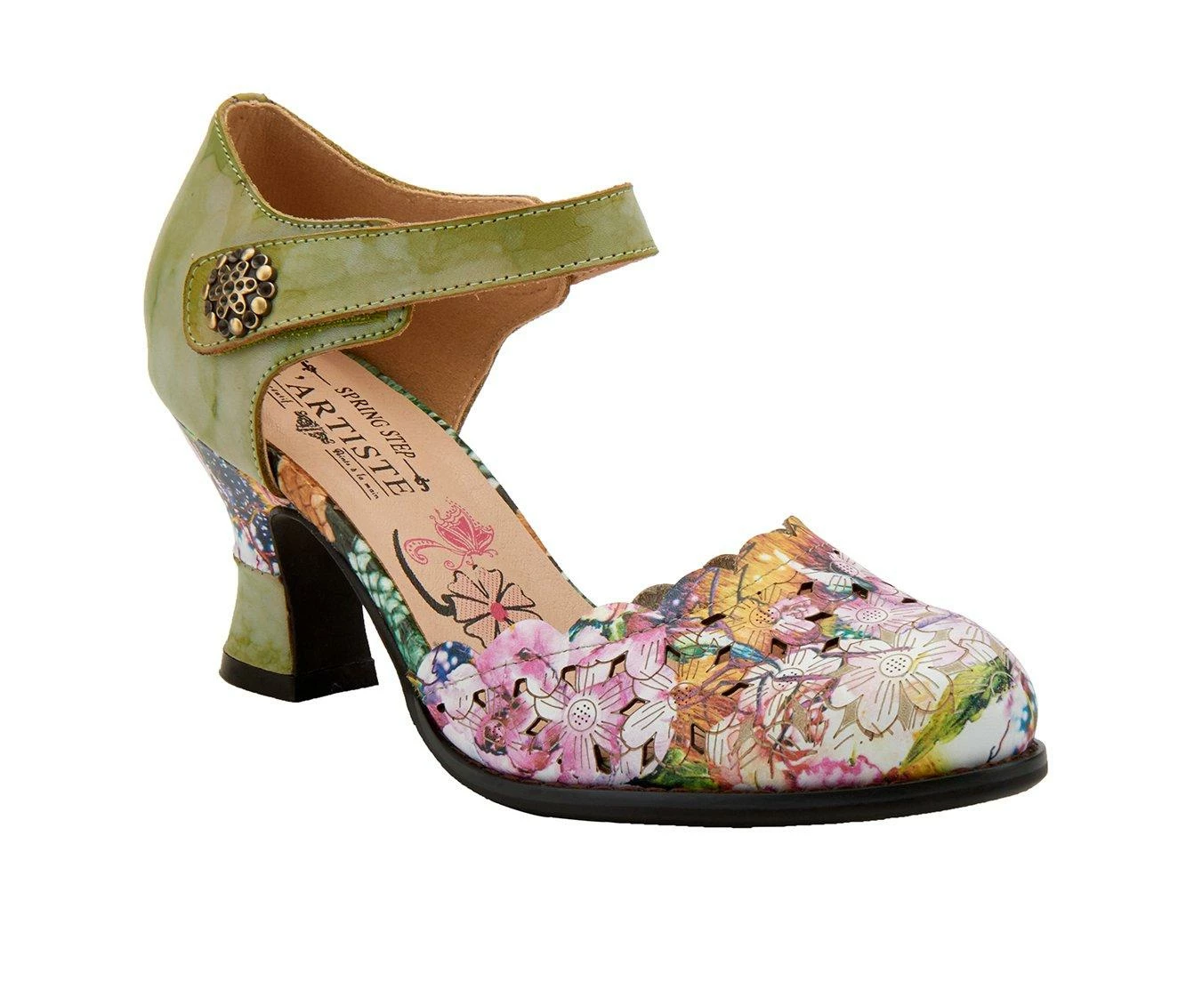 Outlet π― Women's L'Artiste Floramaria Pumps Mint Green Mult π - Image 3