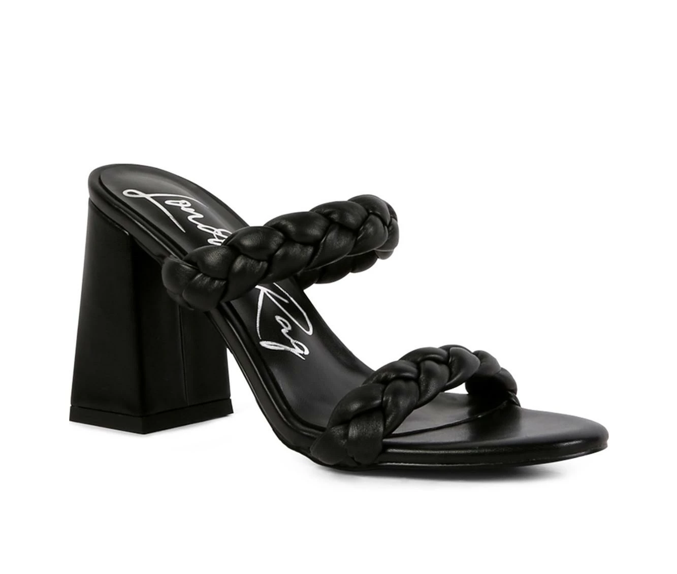 Budget π Women's London Rag Mi Amor π Dress π©΄ Sandals Black π - Image 3