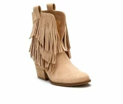Coupon 👏 Women's Coconuts By Matisse Logan Western 🥾 Boots Natural 🎁 -b.o.c Sales 2 75