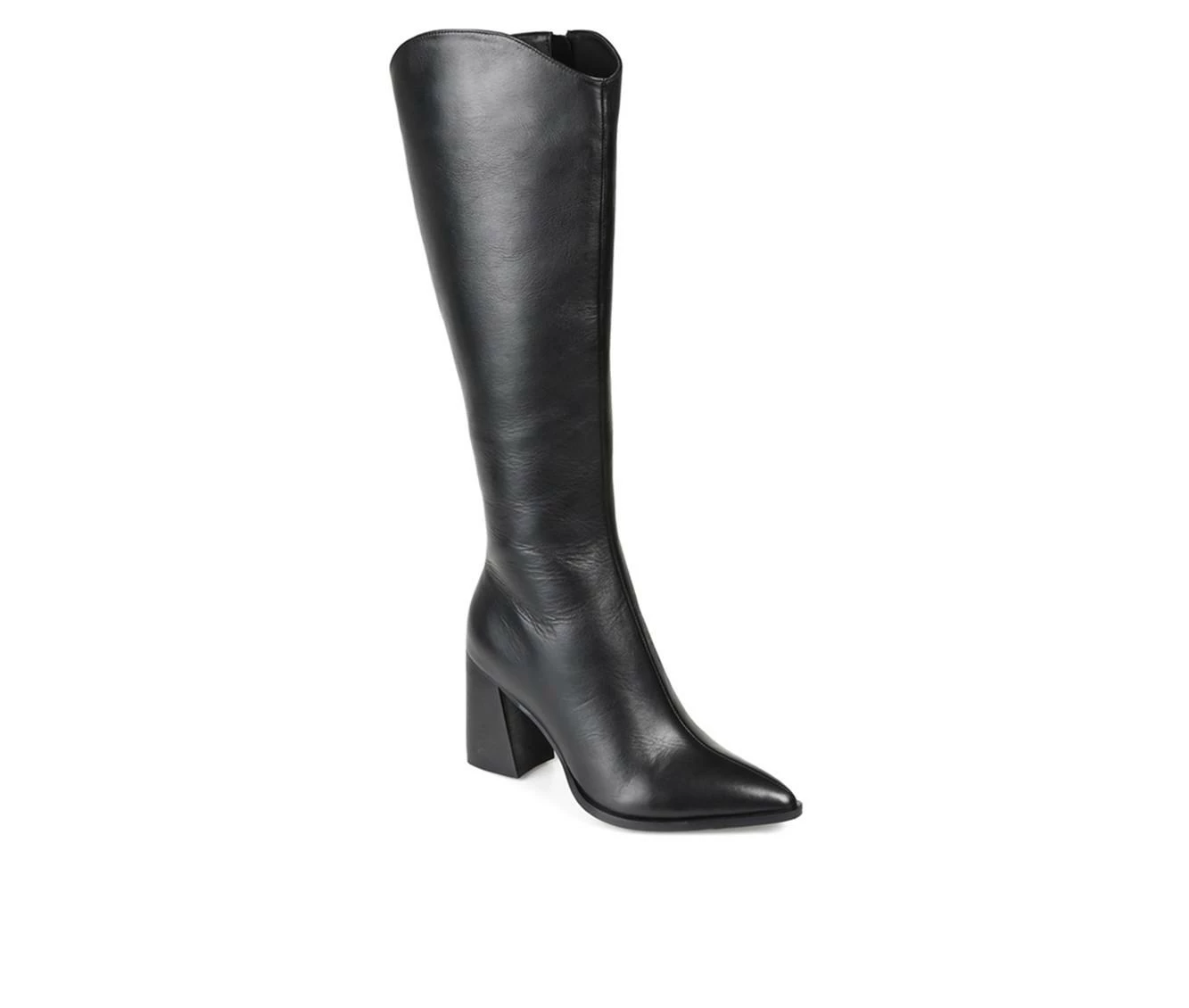 Hot Sale π Women's Journee Signature Laila-WC Heeled Knee High π₯Ύ Boots Black π€© - Image 3