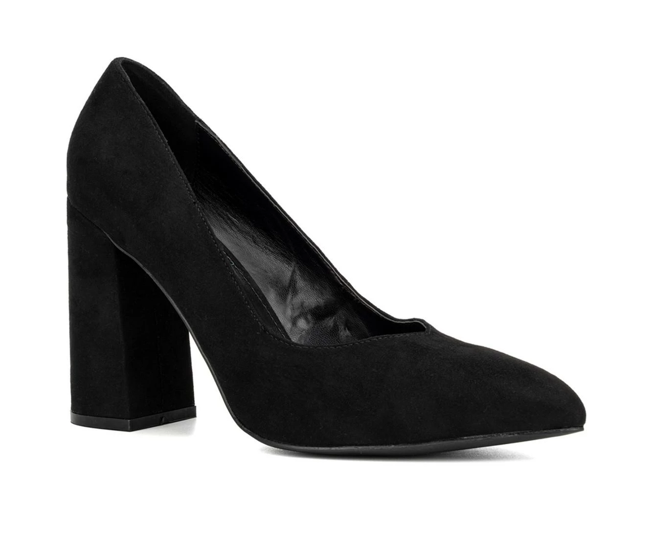 Cheapest 𧨠Women's Fashion To Figure Penelope Pumps Black Wide π - Image 3