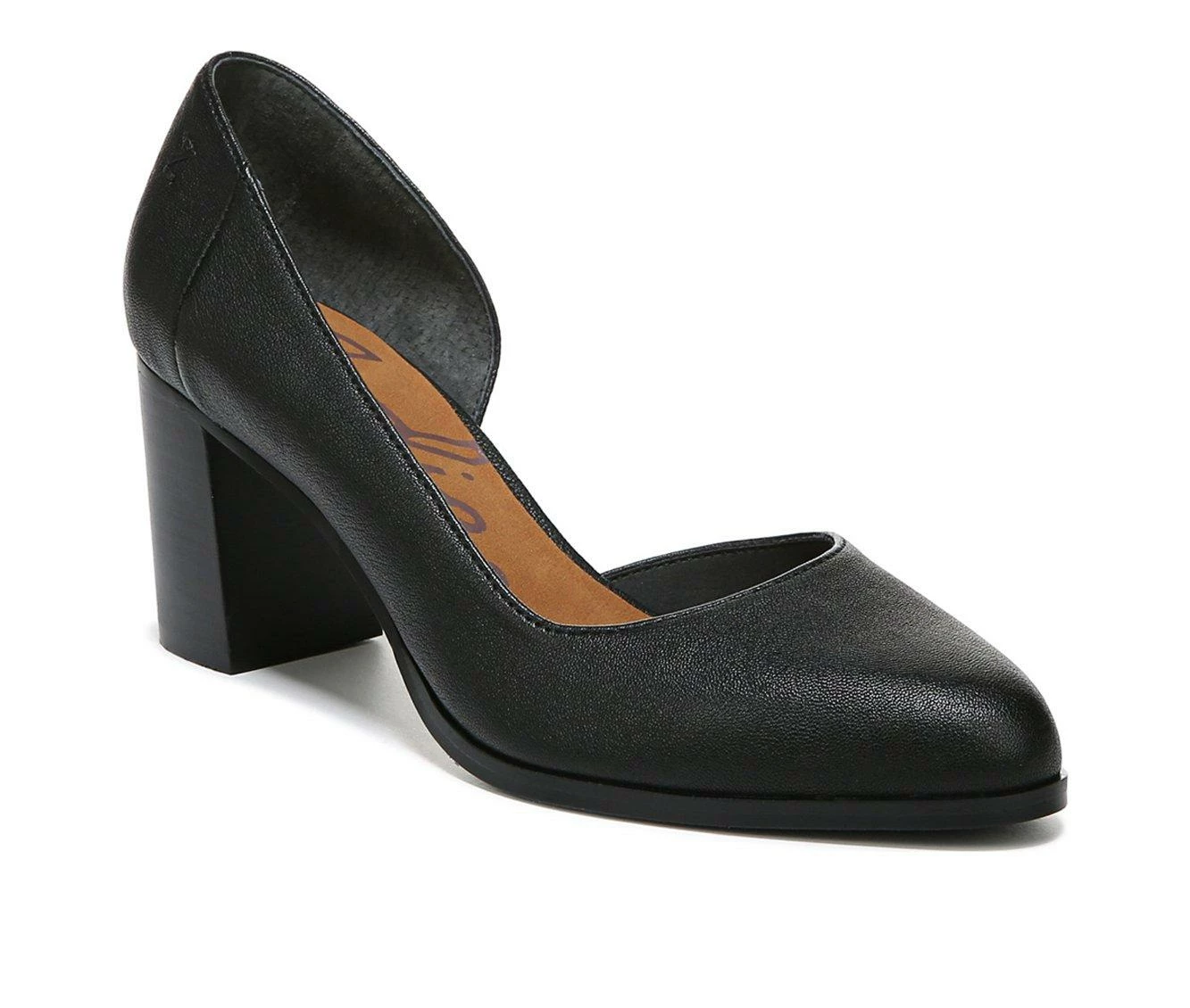 Cheapest π₯° Women's Zodiac Gracie Pumps Black Leather β€οΈ - Image 3