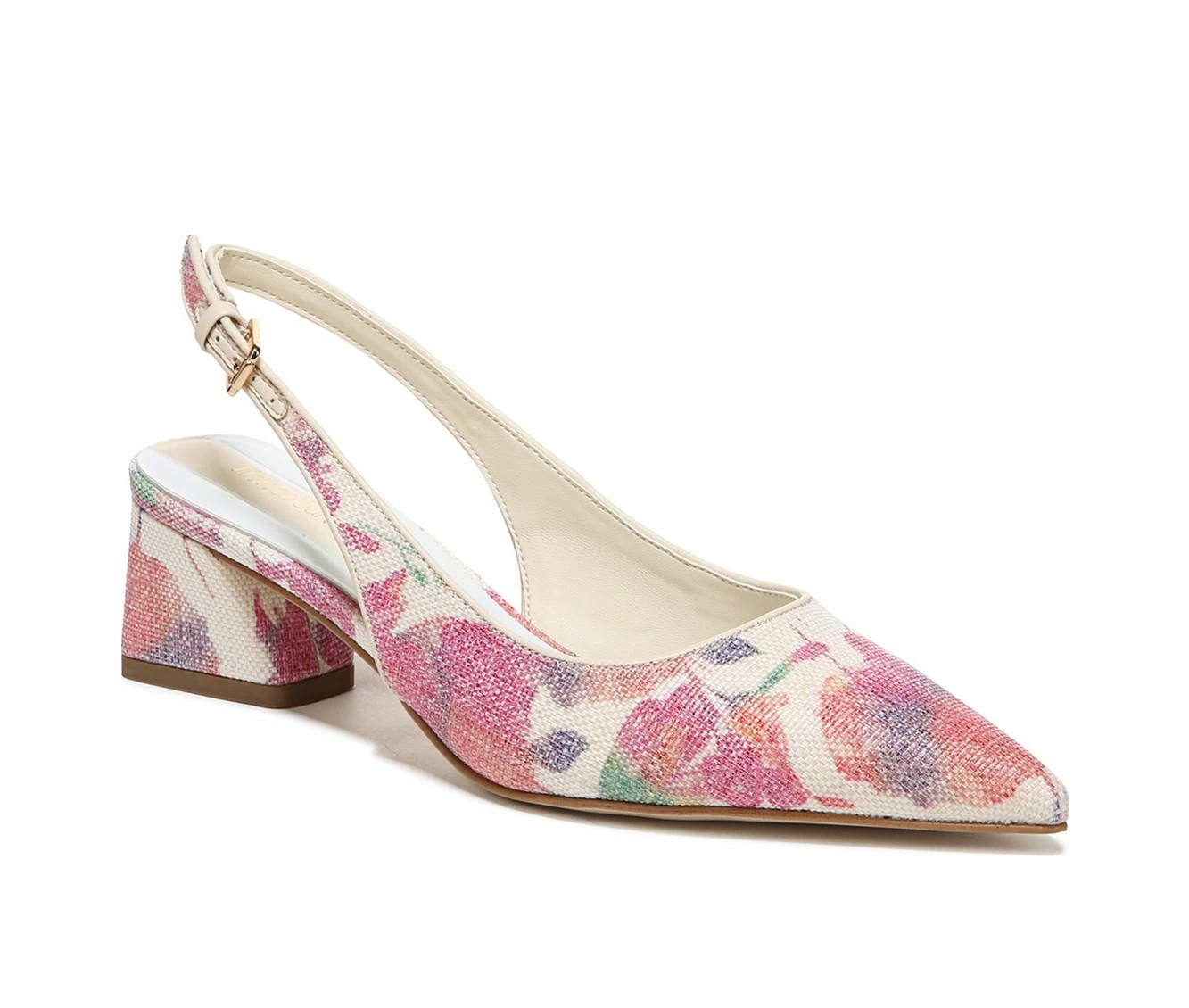 Brand new β€οΈ Women's Franco Sarto Racer 2 Pumps White Floral π₯° - Image 3