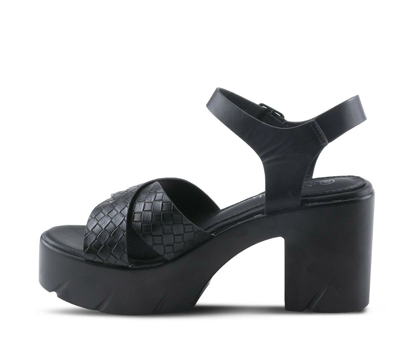 Deals π Women's Patrizia Judith Block Heeled π©΄ Sandals Black π€© - Image 4