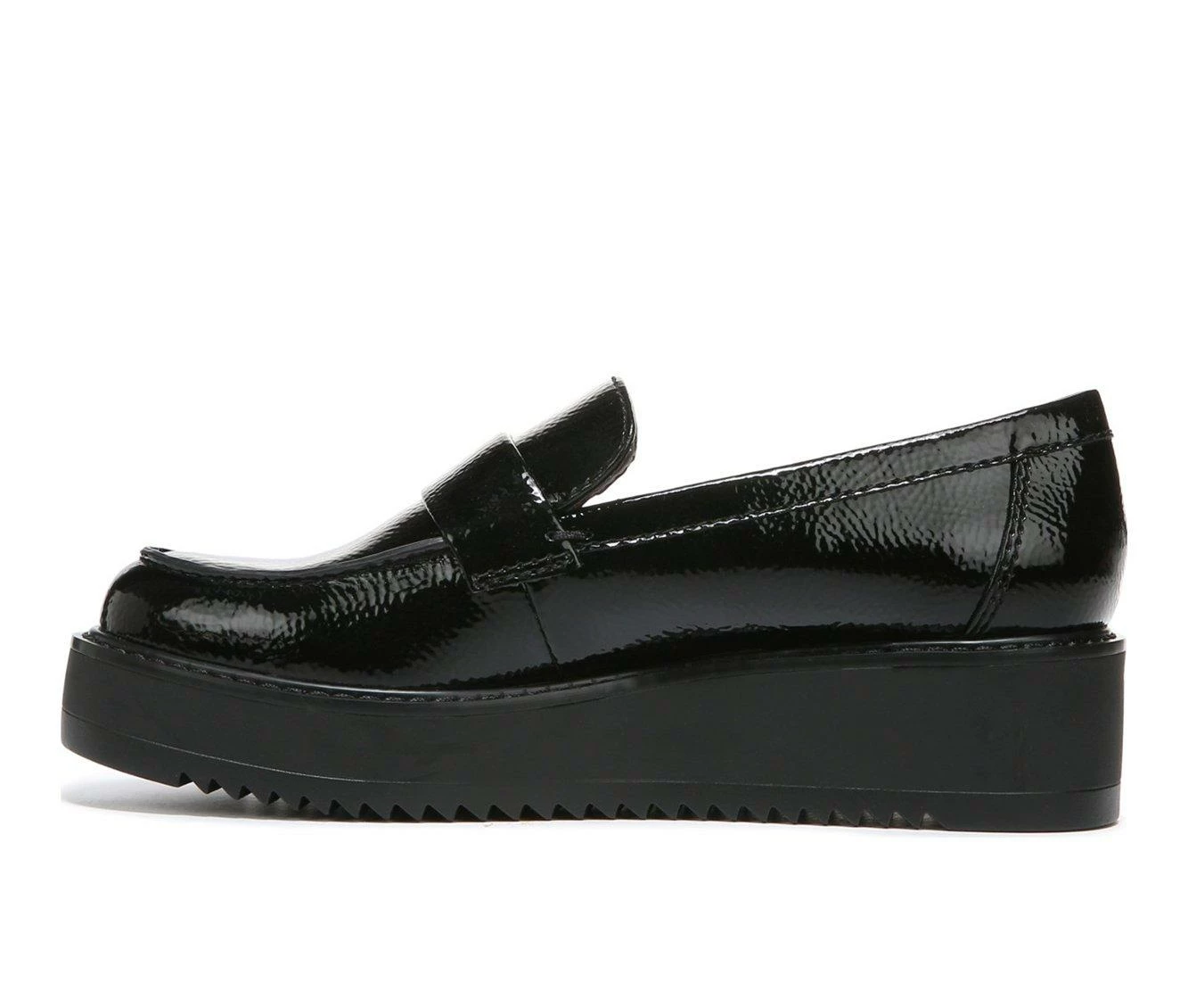 Buy π Women's Franco Sarto Harper Platform Wedge Loafers Black π - Image 4