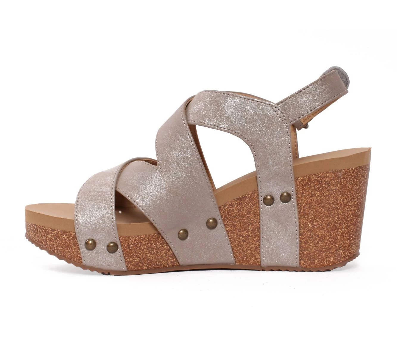 Budget βοΈ Women's Volatile Tory Platform Wedge π©΄ Sandals Bronze π - Image 4