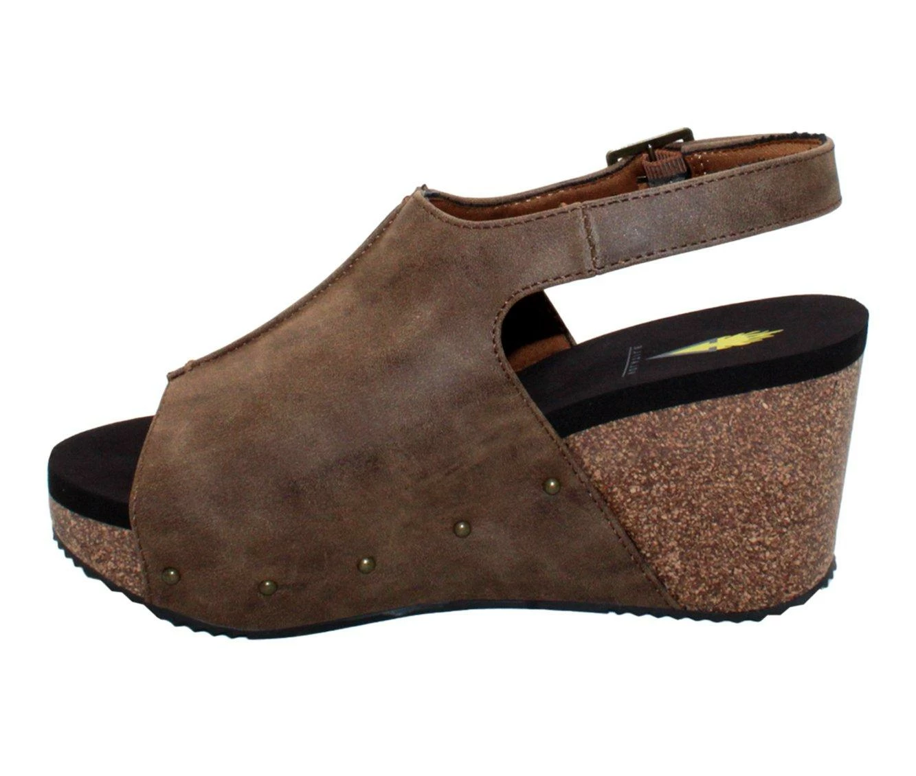 Outlet π Women's Volatile Division Platform Wedge π©΄ Sandals Brown π₯° - Image 4