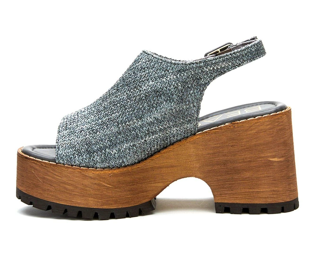 Brand new βοΈ Women's Beach By Matisse Woody Platform Wedge π©΄ Sandals Grey π - Image 4