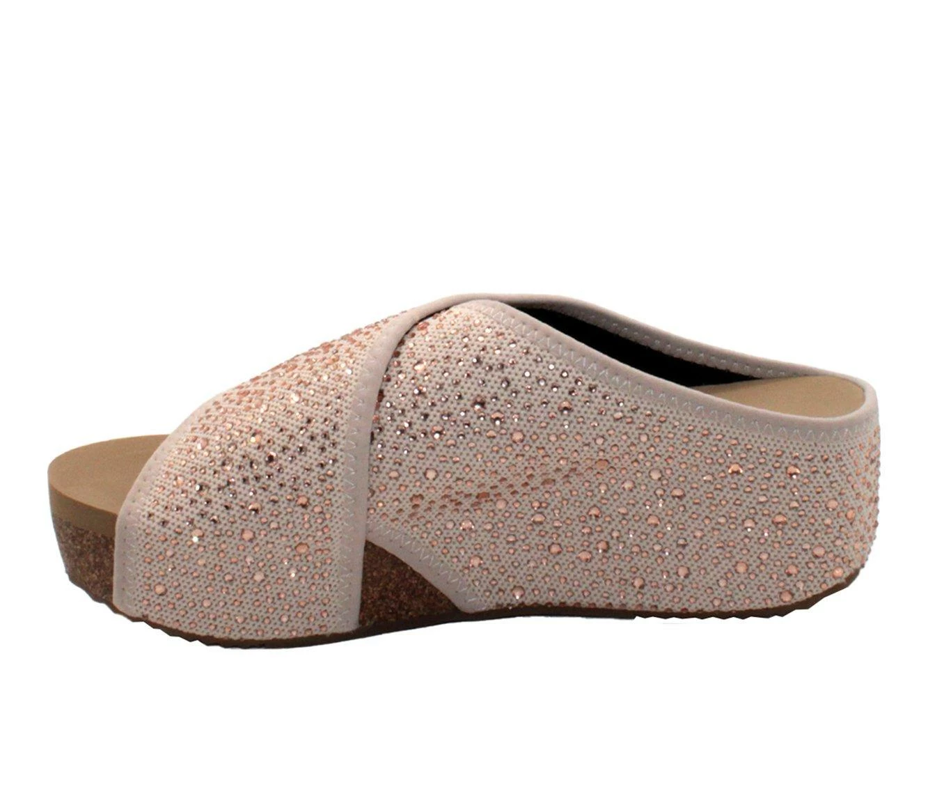 New π Women's Volatile Dixiedust Platform Wedge π©΄ Sandals Champagne π - Image 4