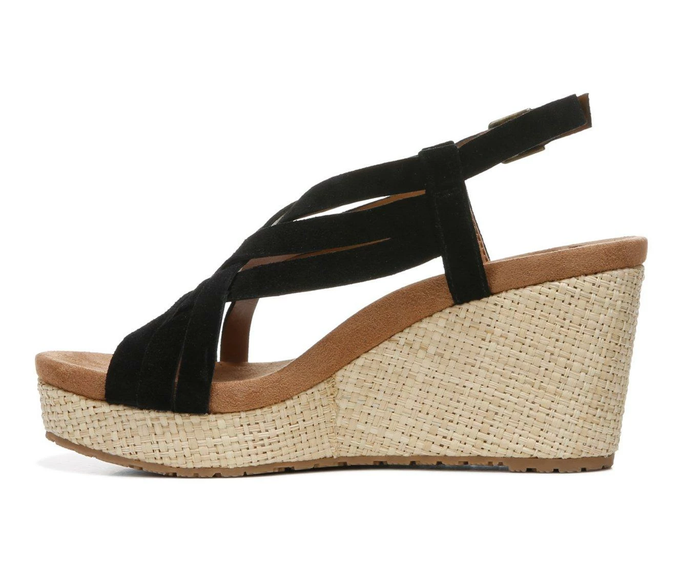 Wholesale ๐ฅ Women's Zodiac Petra Wedge ๐ฉด Sandals Black ๐คฉ - Image 4