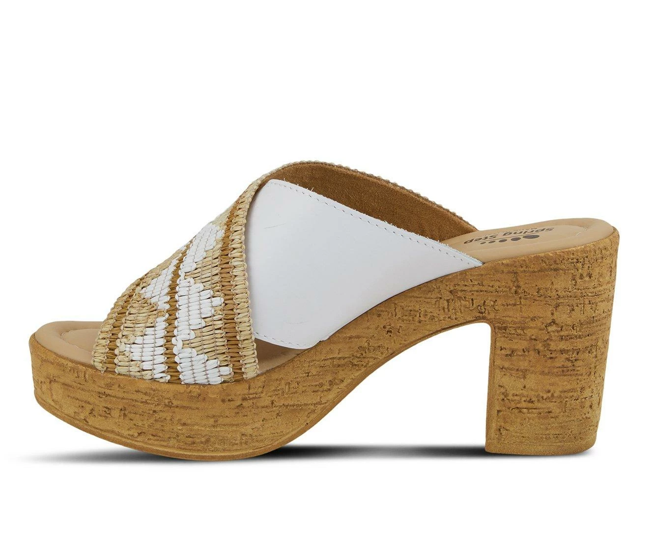Best Pirce π Women's SPRING STEP Tribeca π Dress π©΄ Sandals White Multi β - Image 4