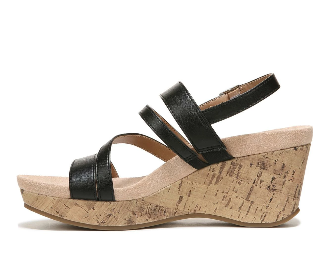 Brand new βοΈ Women's LifeStride Discover Wedge π©΄ Sandals Black π - Image 4