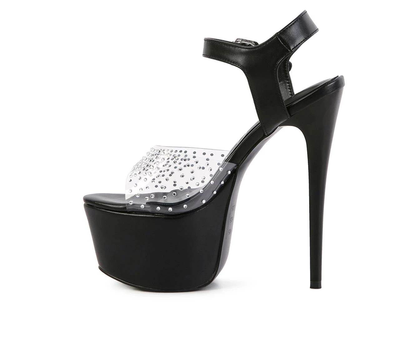 Promo β Women's London Rag First Date Platform π Dress π©΄ Sandals Black 𧨠- Image 4