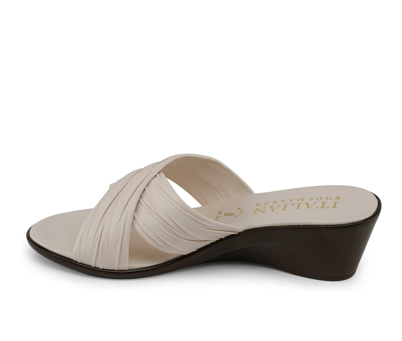 Budget π― Women's Italian π Shoemakers Kenny Wedge π©΄ Sandals Bone π - Image 4