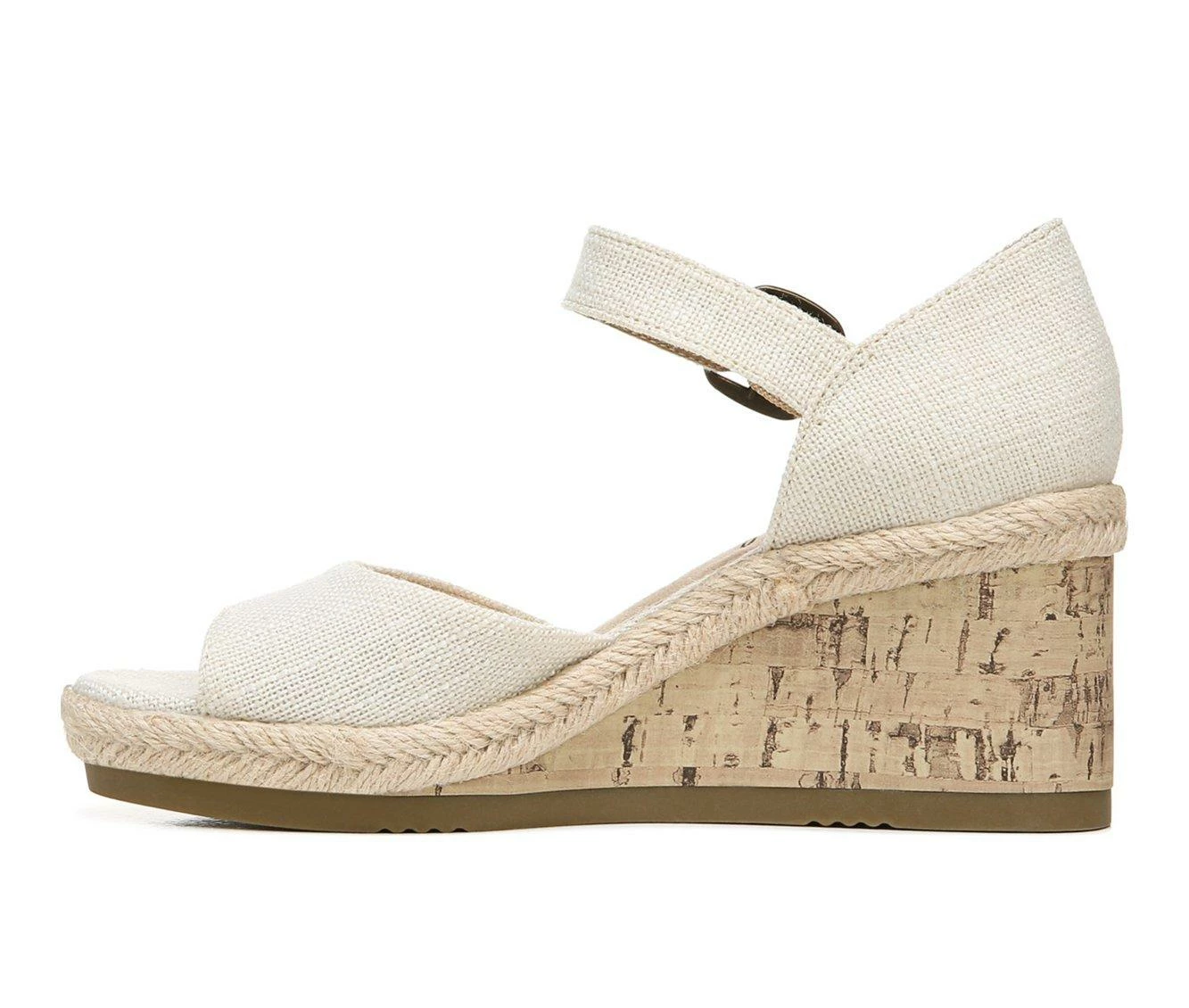 Hot Sale ๐ Women's LifeStride Go For It Sustainable Wedge ๐ฉด Sandals Cream ๐ - Image 4