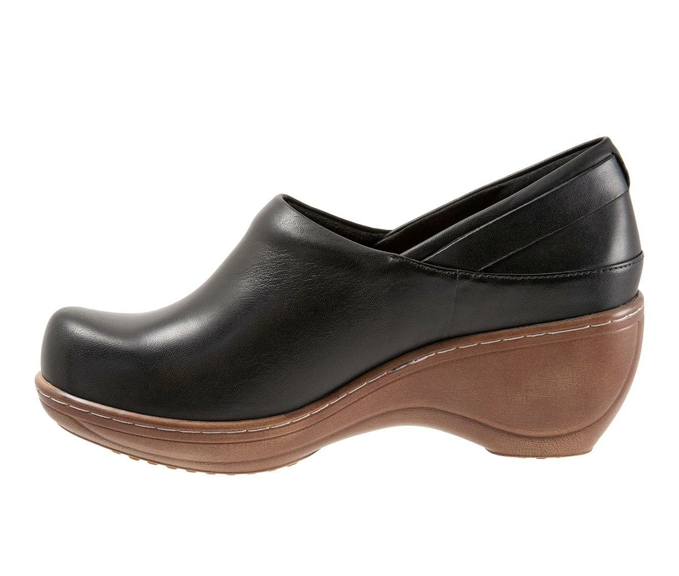 Best deal π Women's Softwalk Minna Wedge Clogs Black π€© - Image 4